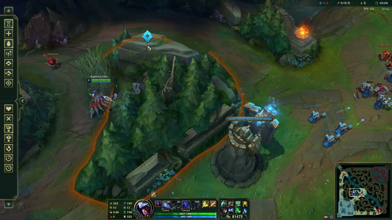 Talon E max range parkour
