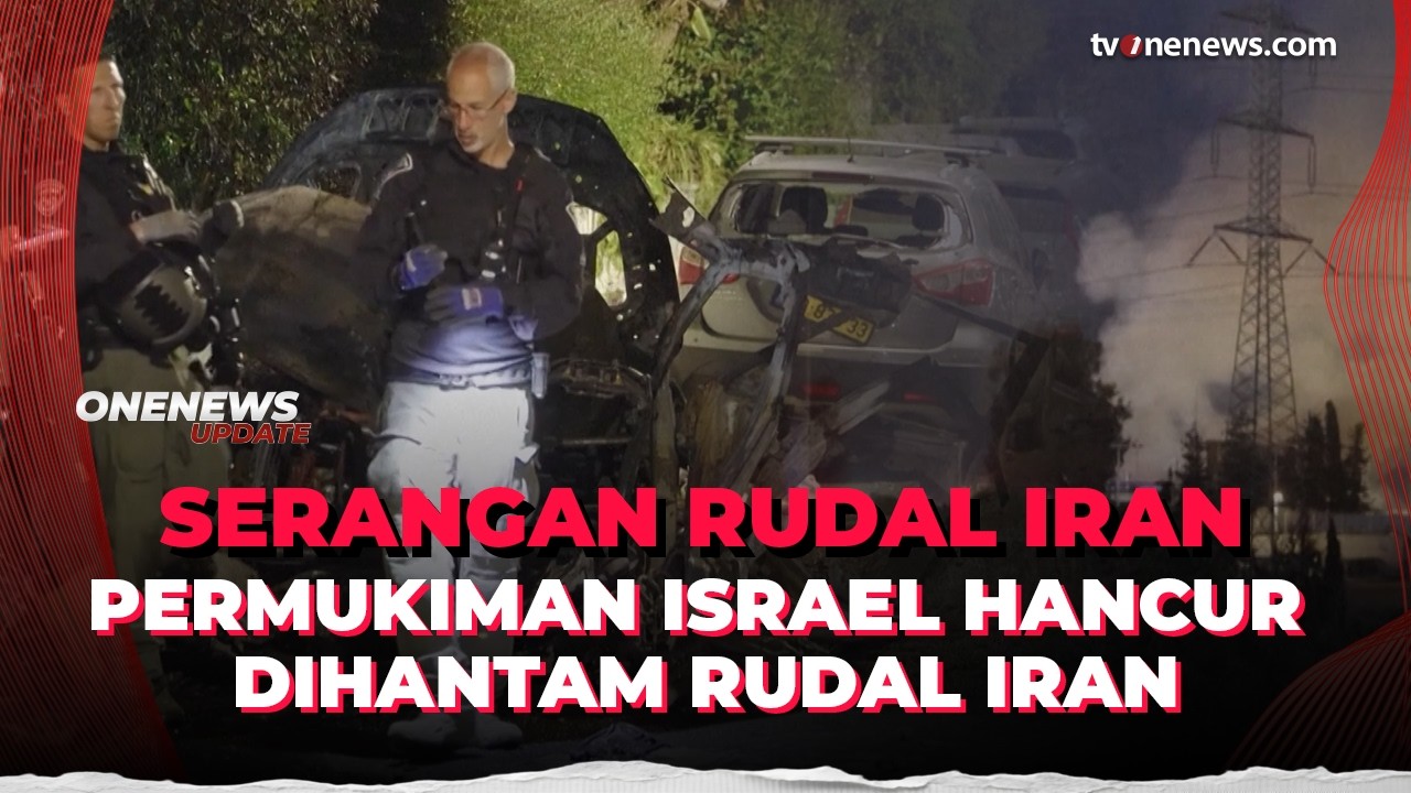 Serangan Balasan Iran, Permukiman di Israel Alami Kerusakan Parah | OneNews Update
