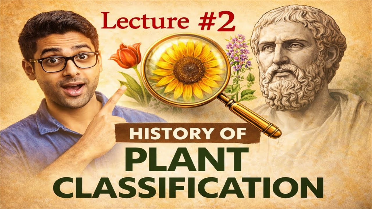 🌿 History of Plant Classification | Lecture #2 | Botany