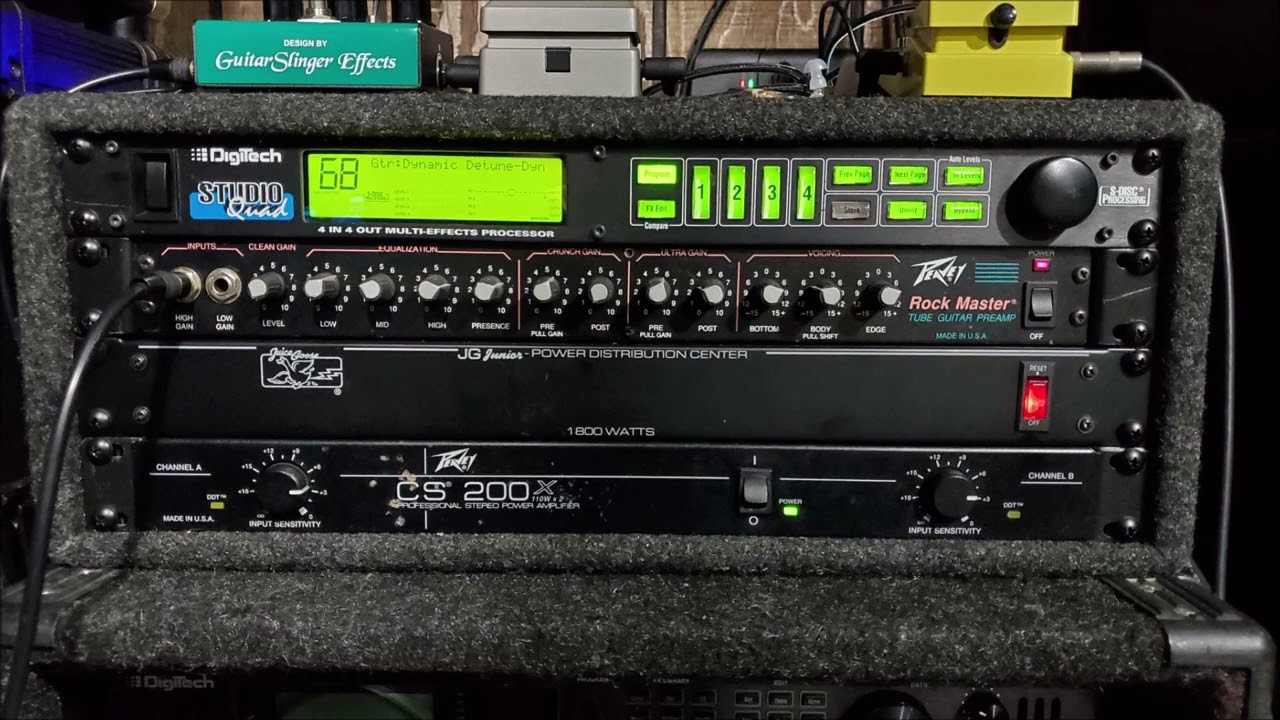 Peavey Rock Master + Digitech Studio Quad - Zakk