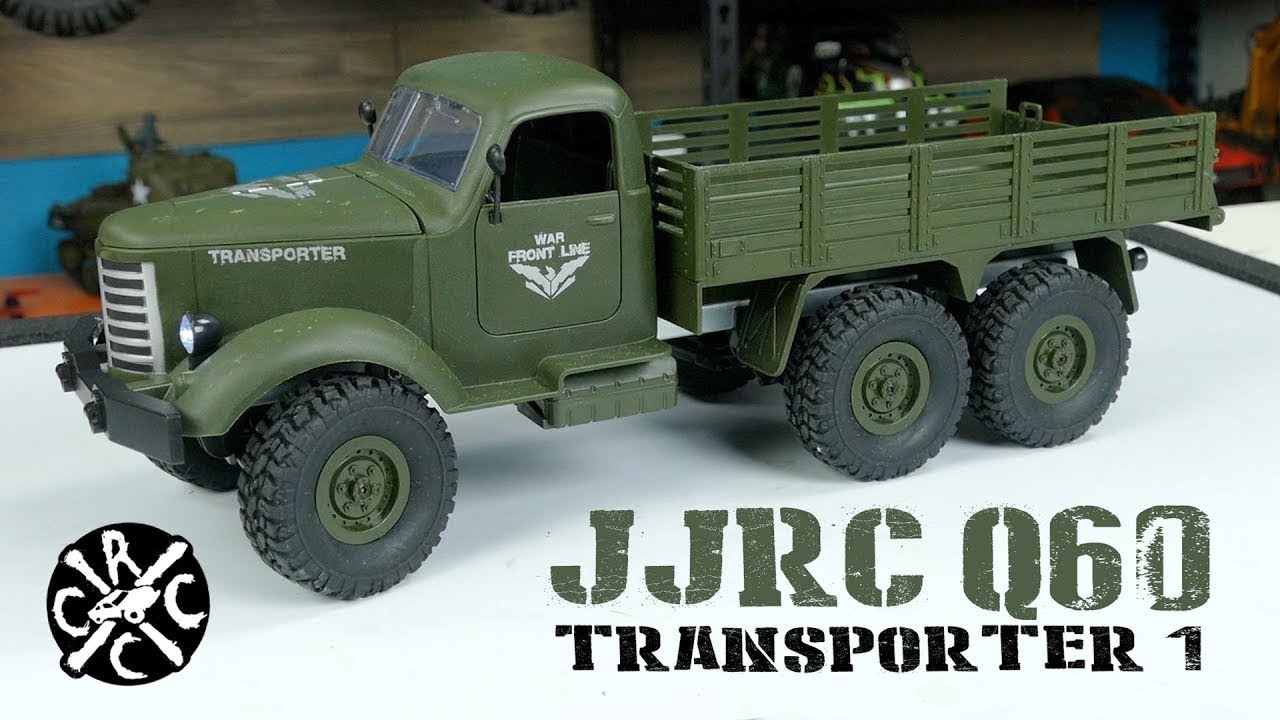 UNBOXING - caminhao JJRC Q60 - 6X6