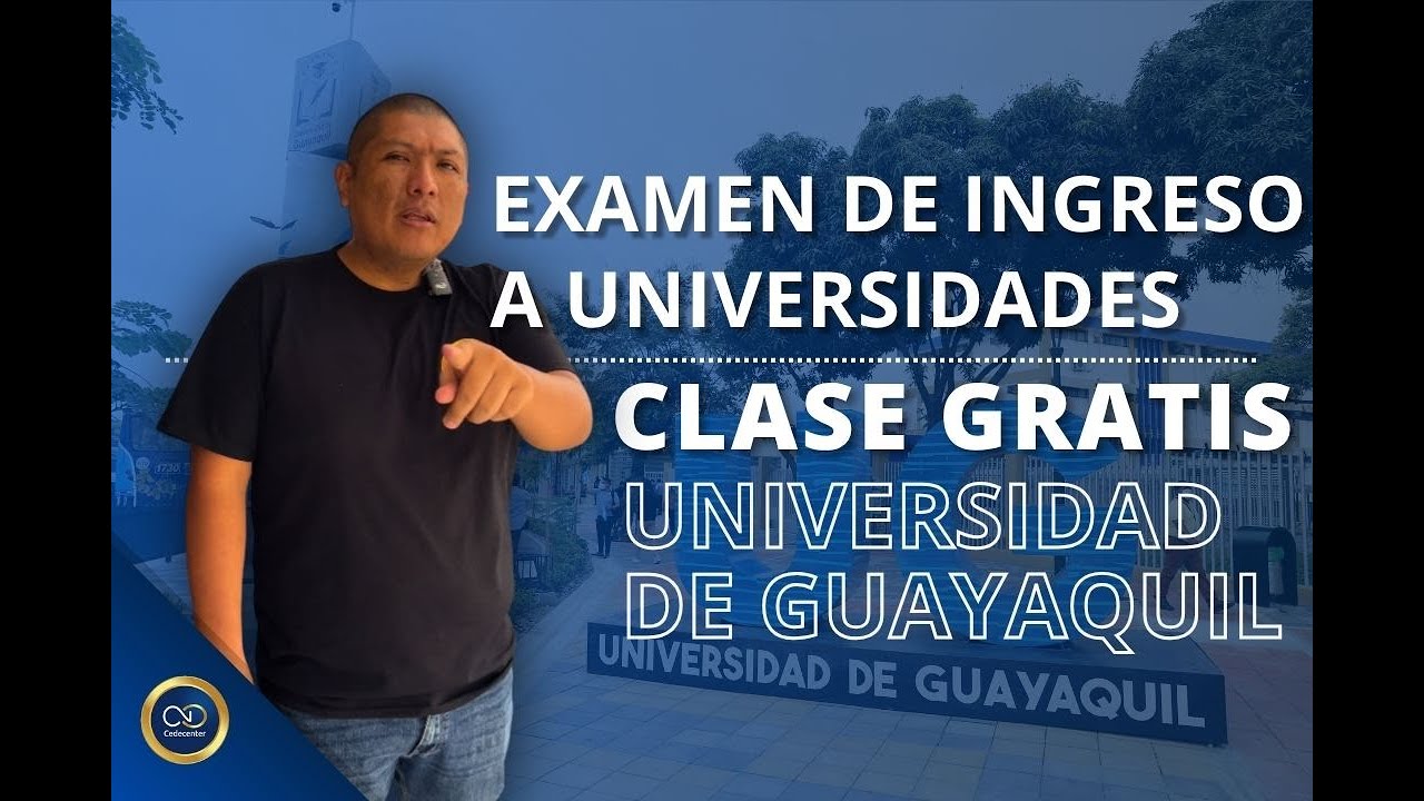 CLASES GRATIS POR UNIVERSIDADES # 9 UG MEDICINA