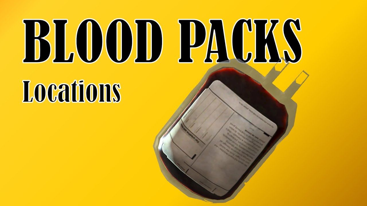 How to: BLOOD PACKS AND TICKS in Fallout 76
