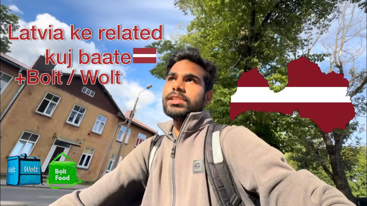 Latvia ke related kuj baate l #travellingvlogger #trpcard #wolt #bolt #riga #latviastudyvisa #bolt