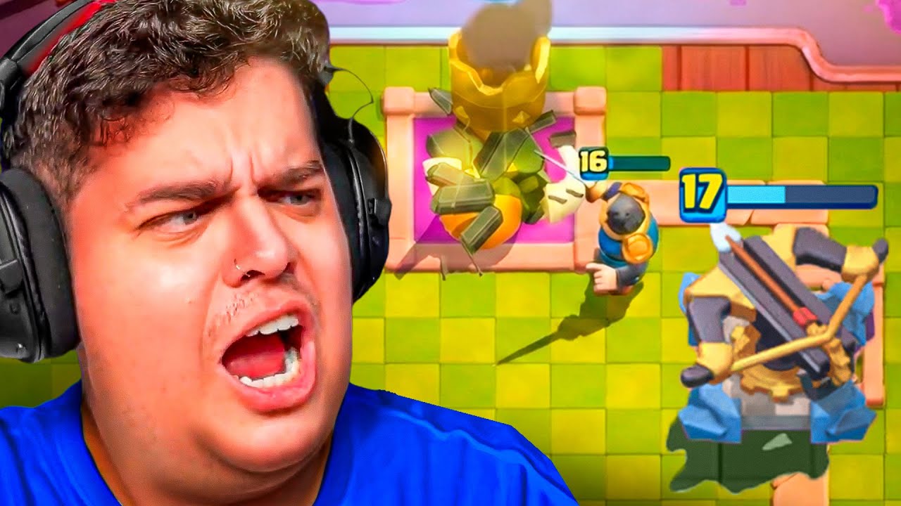 A xbesta nivel 17 é o novo terror dos jogadores de CLASH ROYALE!