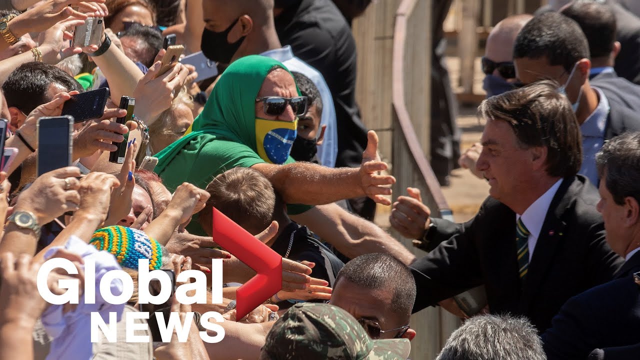 Coronavirus: Brazil’s President Bolsonaro attends Independence Day ceremony without mask