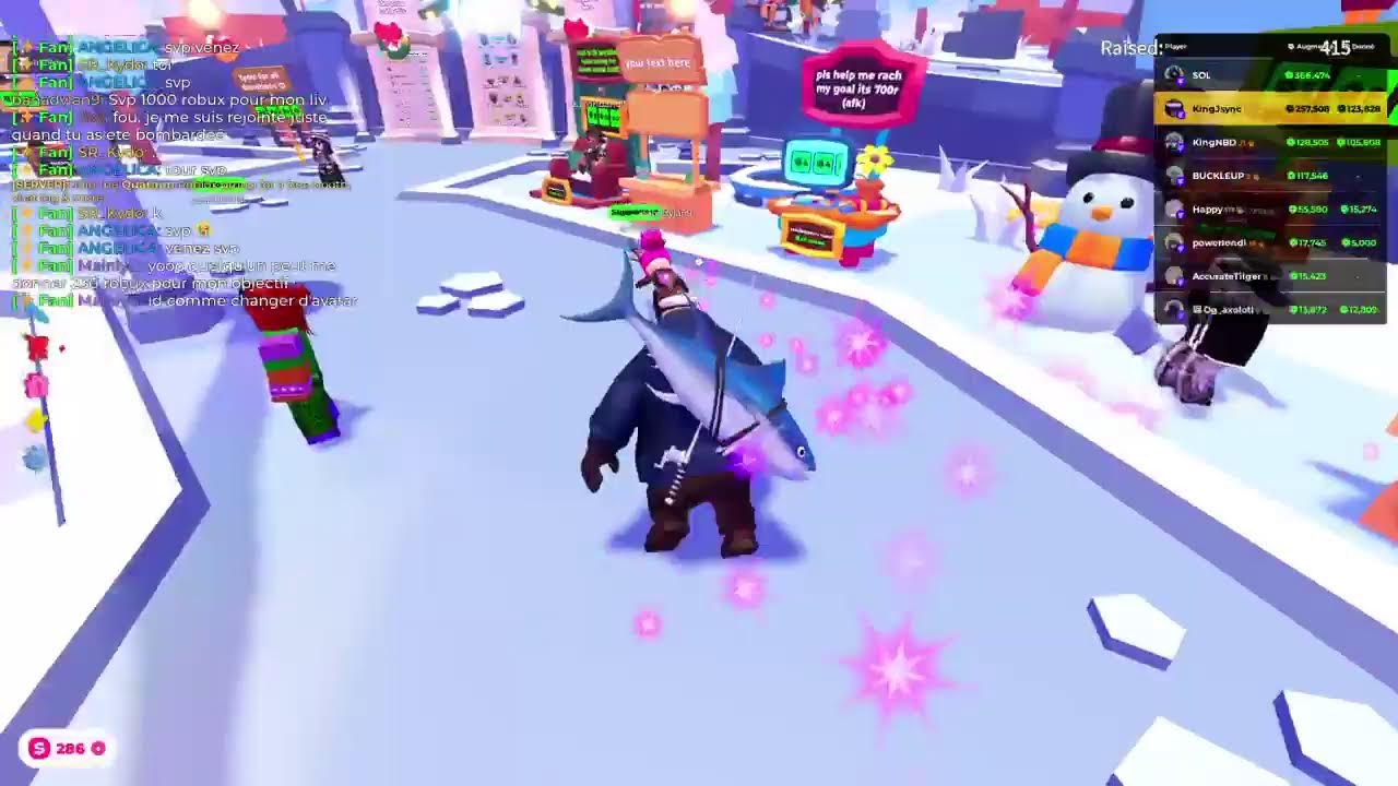 Roblox Pls Donates jour  2 pour  1000
