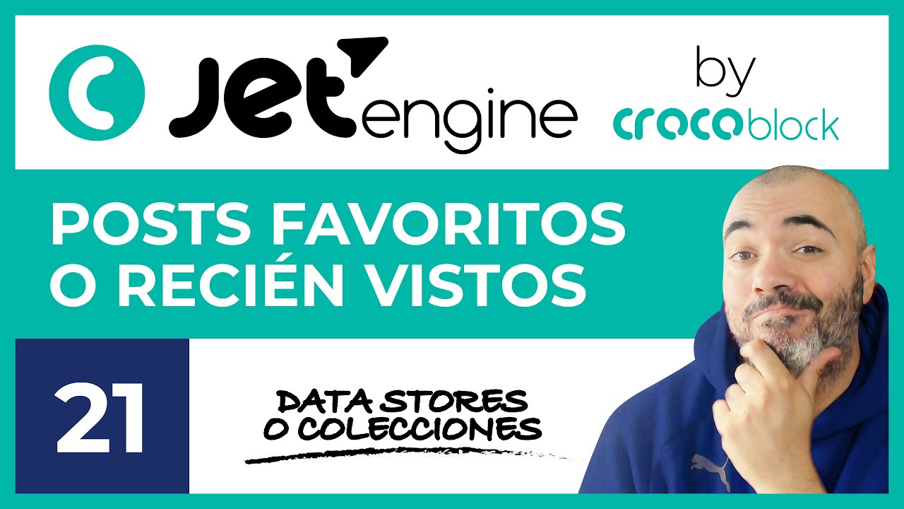 Posts FAVORITOS y RECIENTES (DATA STORES) - CURSO de JET ENGINE #21 - Tutorial en Español