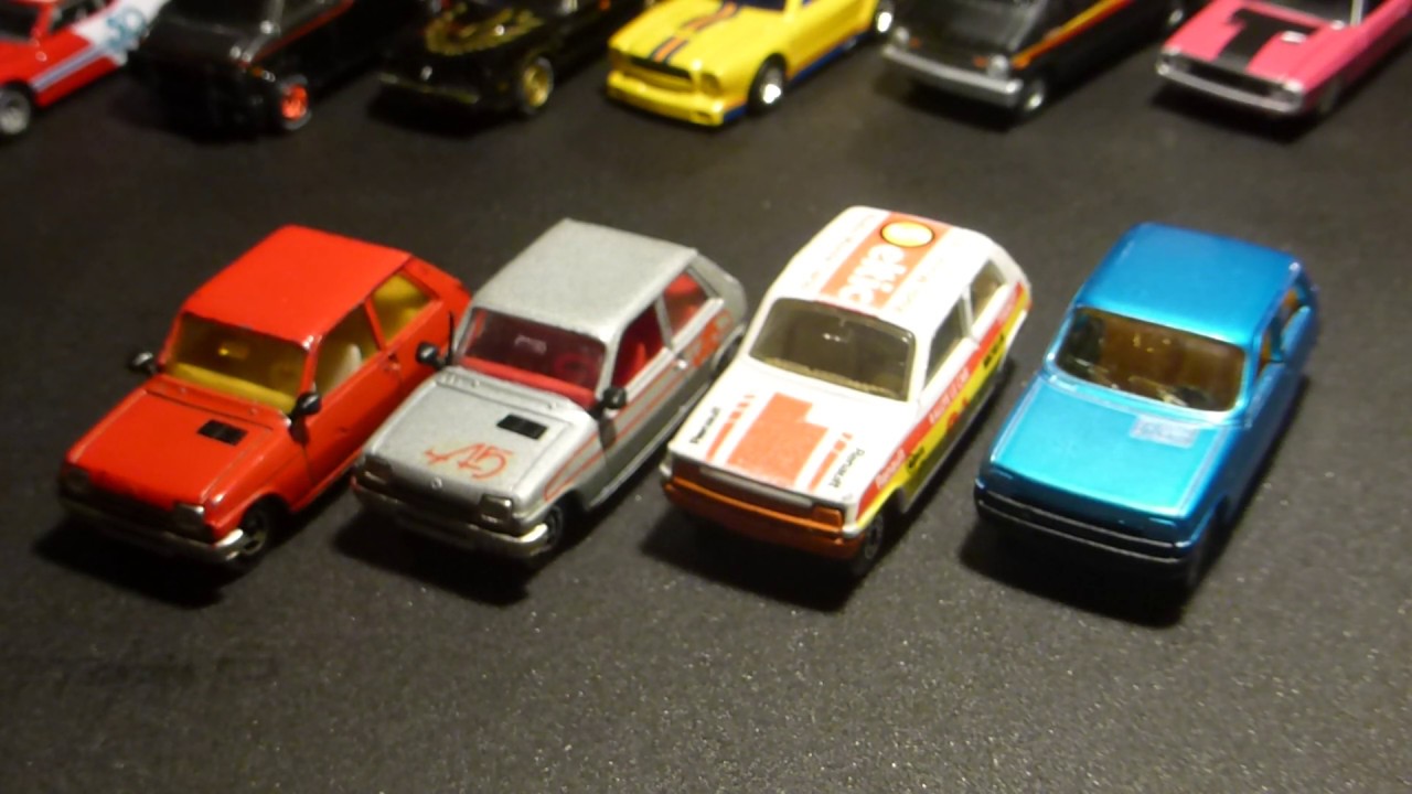 Majorette Renault 5, Matchbox Renault 5 & Siku Renault 5