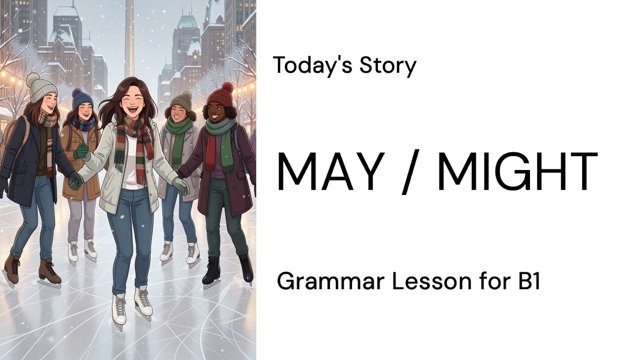 Объяснение слов MAY или MIGHT. Как говорить о возможности в английском языке &mdash; урок грамматики ур...