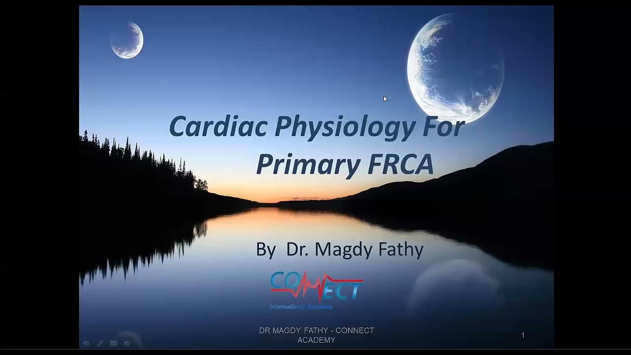 أول خطوةلفهم أصعب جزء في التخدير: القلب اللي بيحدد كل حاجة.Cardiovascular Physiologyمن زاوية مختلفة