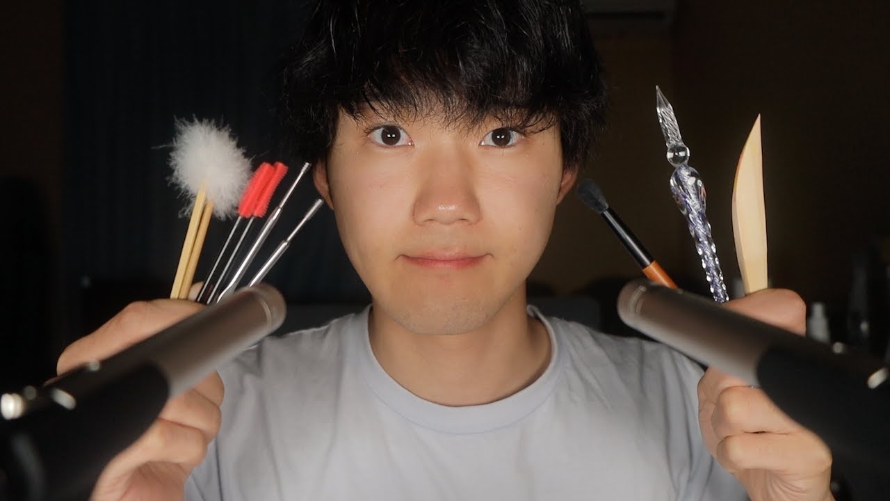 ASMR Most Tingly😇 6 Type of Ear Cleaning Sounds