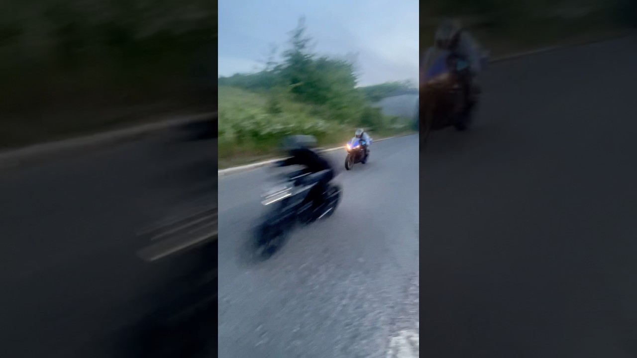 Wyścig dragster&oacute;w Yzf r125 vs cb125r