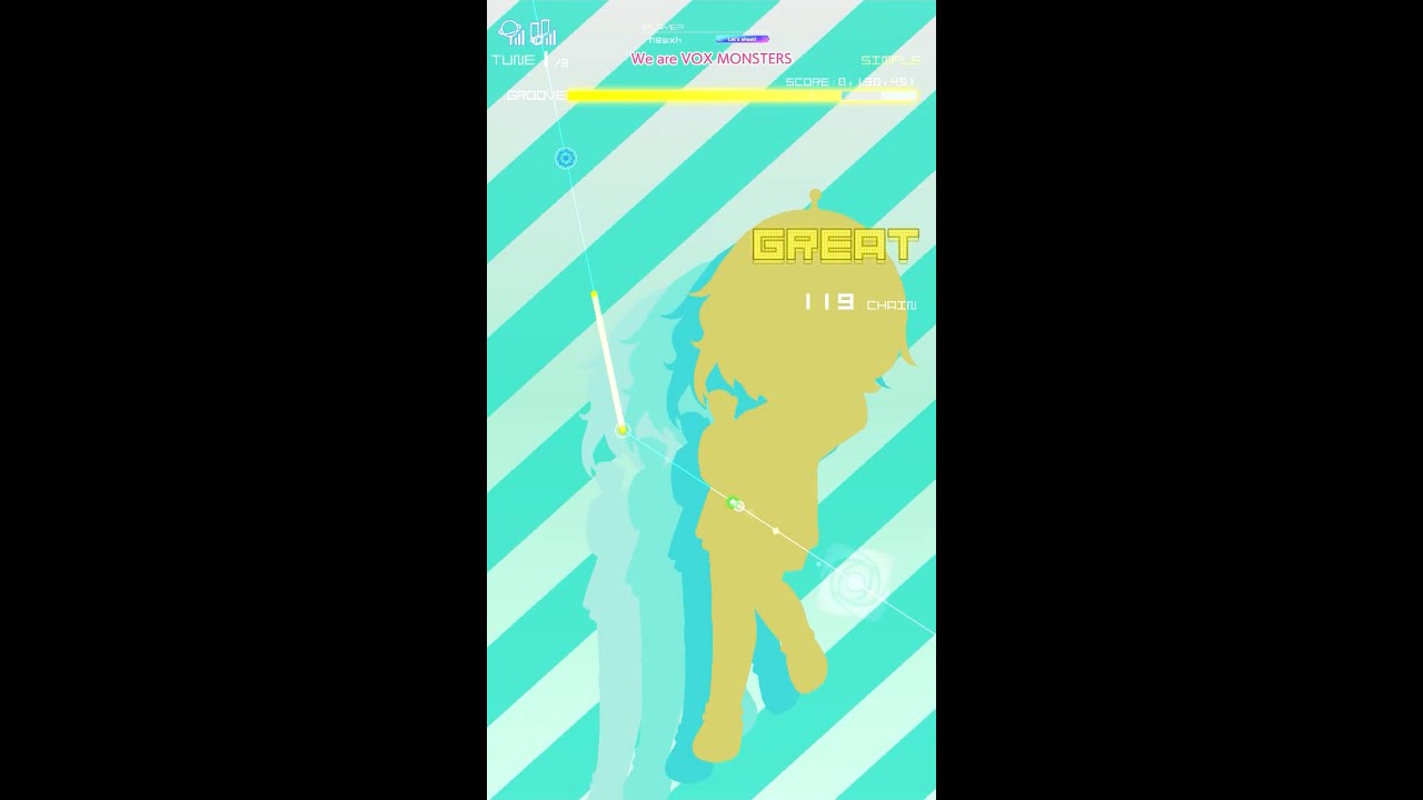 We are VOX MONSTERS [SIMPLE] FULL CHAIN 【GROOVE COASTER 4MAX】