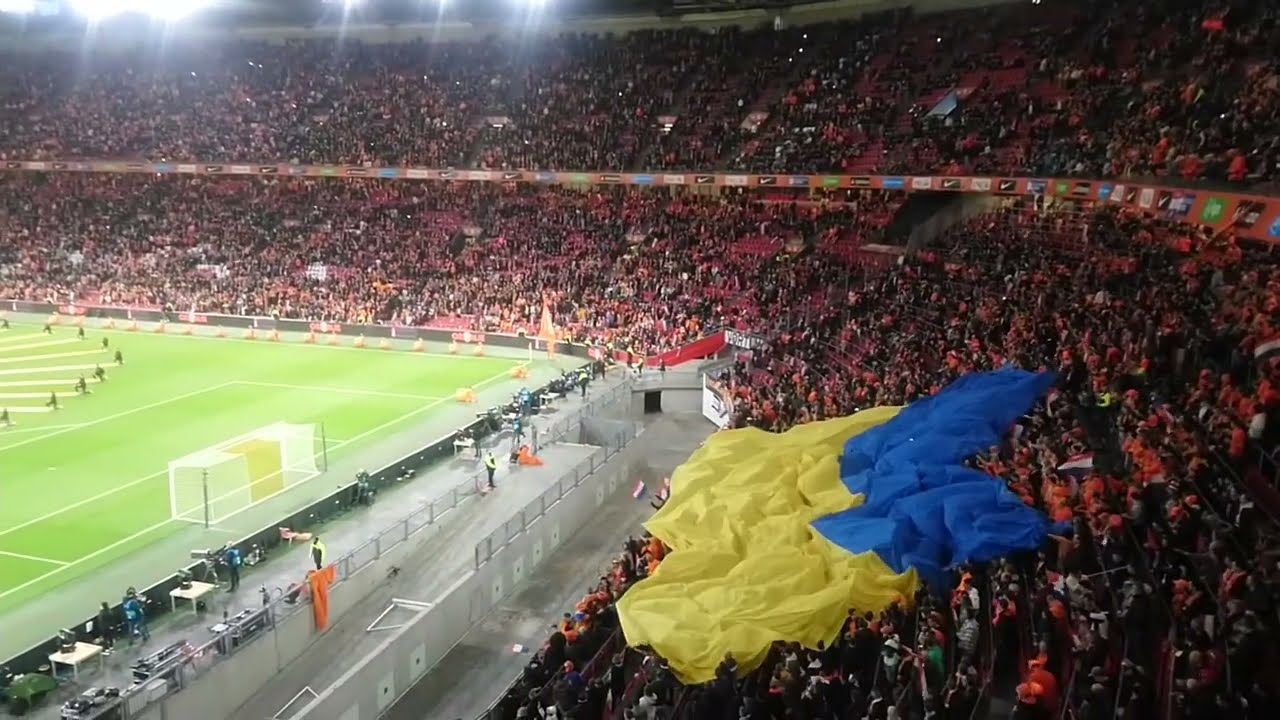 2022 Football Denmark Netherlands National Anthem in Amsterdam/サッカー オランダ代表vsデンマーク代表 国歌斉唱＠アムステルダム