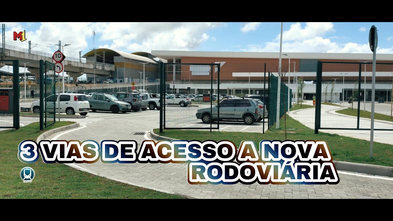 FUI CONFERIR ÀS 3 VIAS DE ACESSO A NOVA RODOVIÁRIA DE SALVADOR, veja