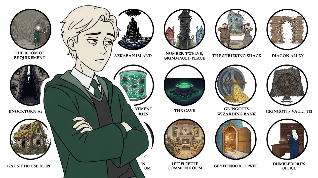 A Malfoy's Guide to Hidden Locations in the Wizarding World | Harry Potter Explained