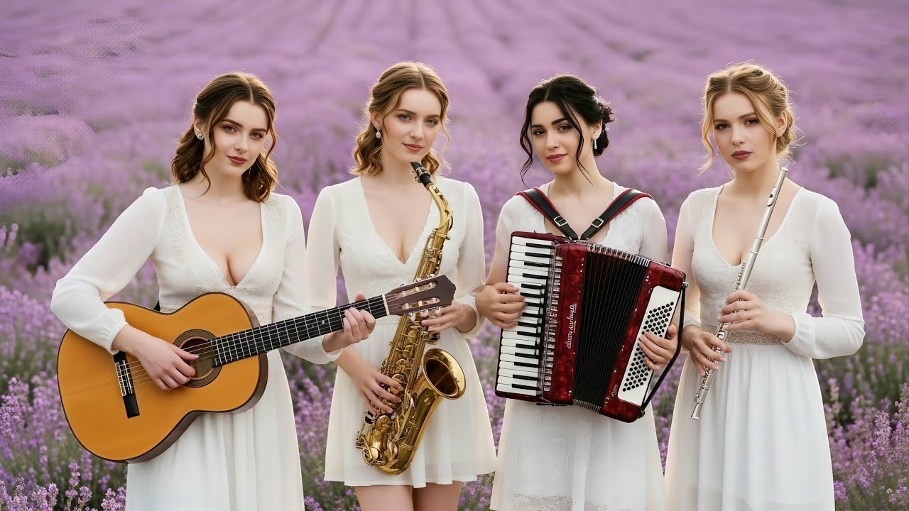 Crystalline Breeze Fusion | Flamenco Guitar, Sax, Accordion & Flute Cinematic