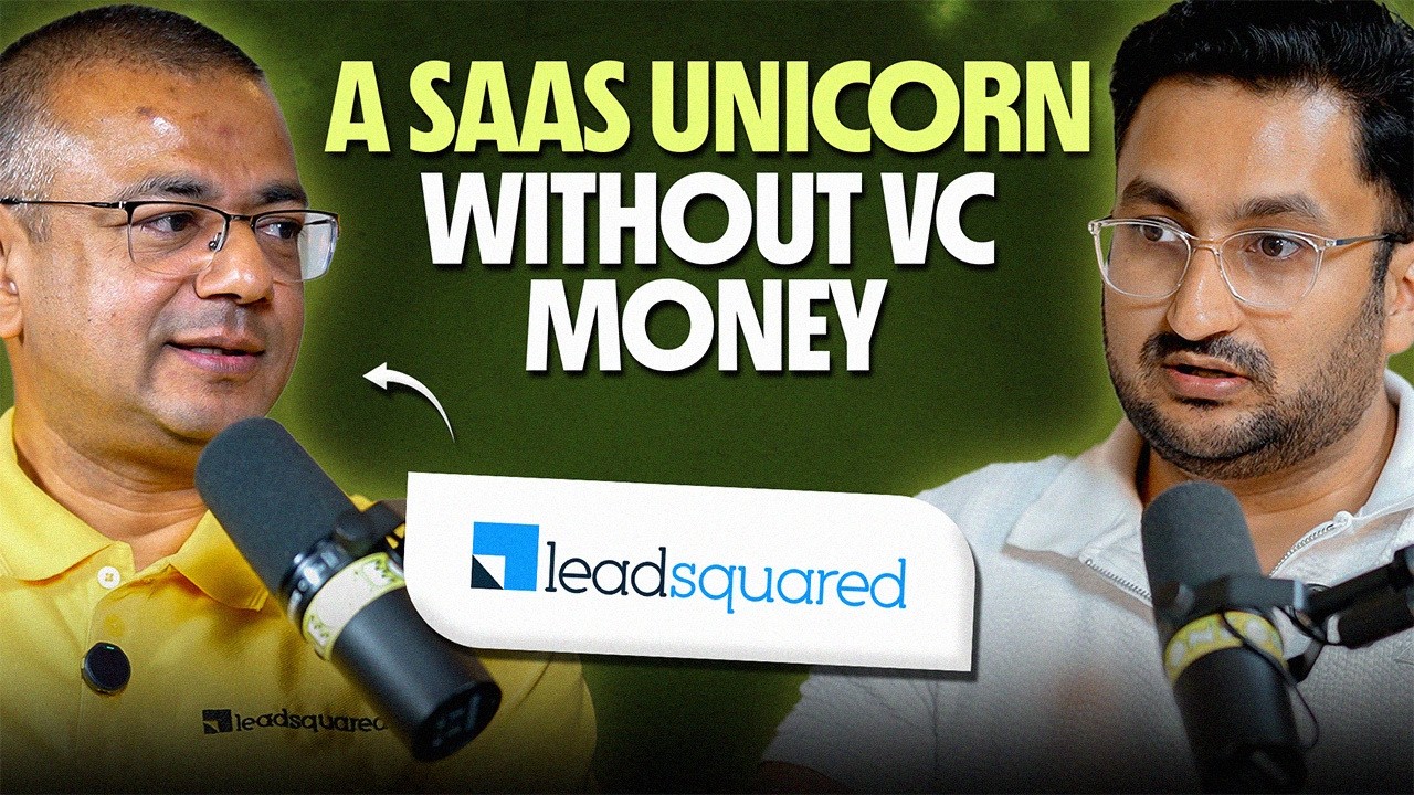 $1Billion CRM From India Competing With Salesforce | Nilesh Patel, LeadSquared