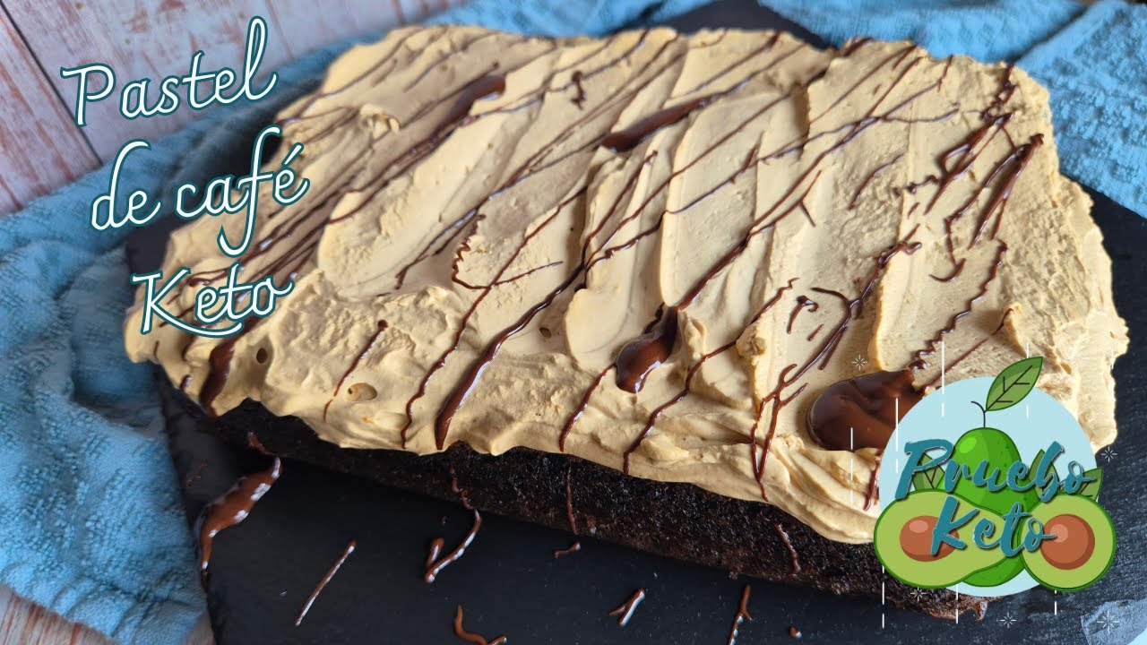 Pastel de café #keto #recetasfaciles  | sin azúcar | sin harina | by @lowcarbrecipeideas