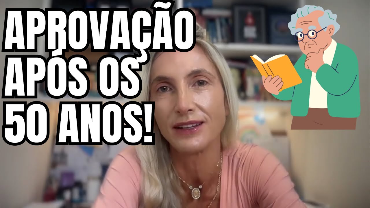 ESTUDANDO para CONCURSOS acima dos 50 ANOS #concursospúblicos