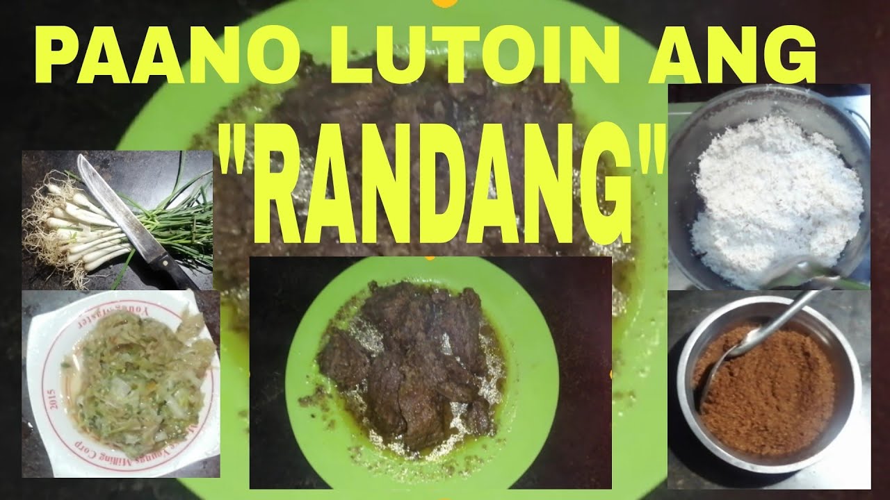 PAANO MAGLUTO NG 