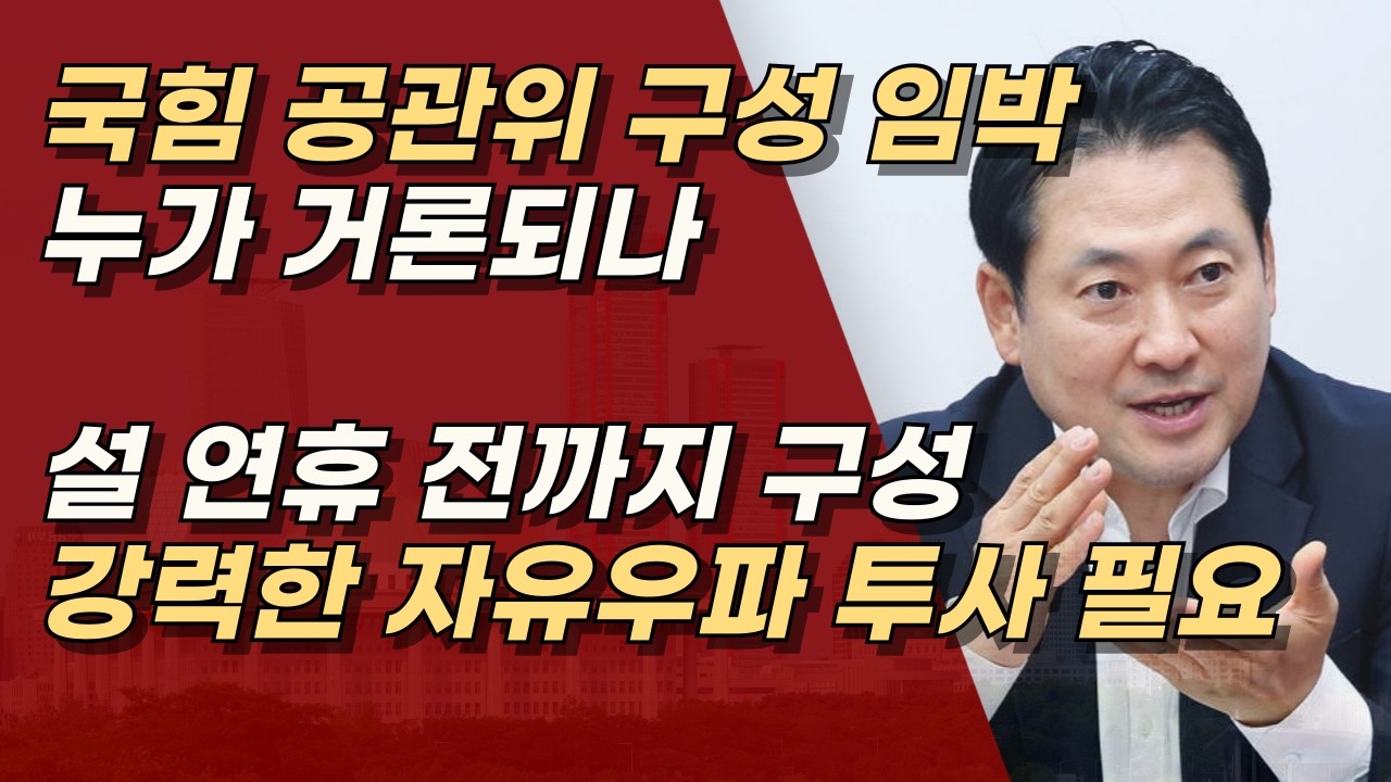 공관위가 당의 운명을 가른다, 강력한 자유우파 투사가 필요하다 누가 칼을 쥘 것인가 | 서정욱TV