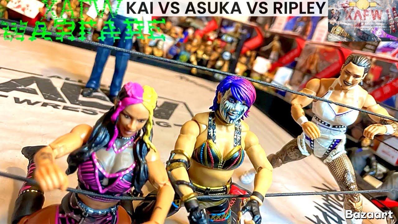 Dakota Kai (C) VS Rhea Ripley VS Asuka XAFW:WARFARE 4/6 PPV/PLE