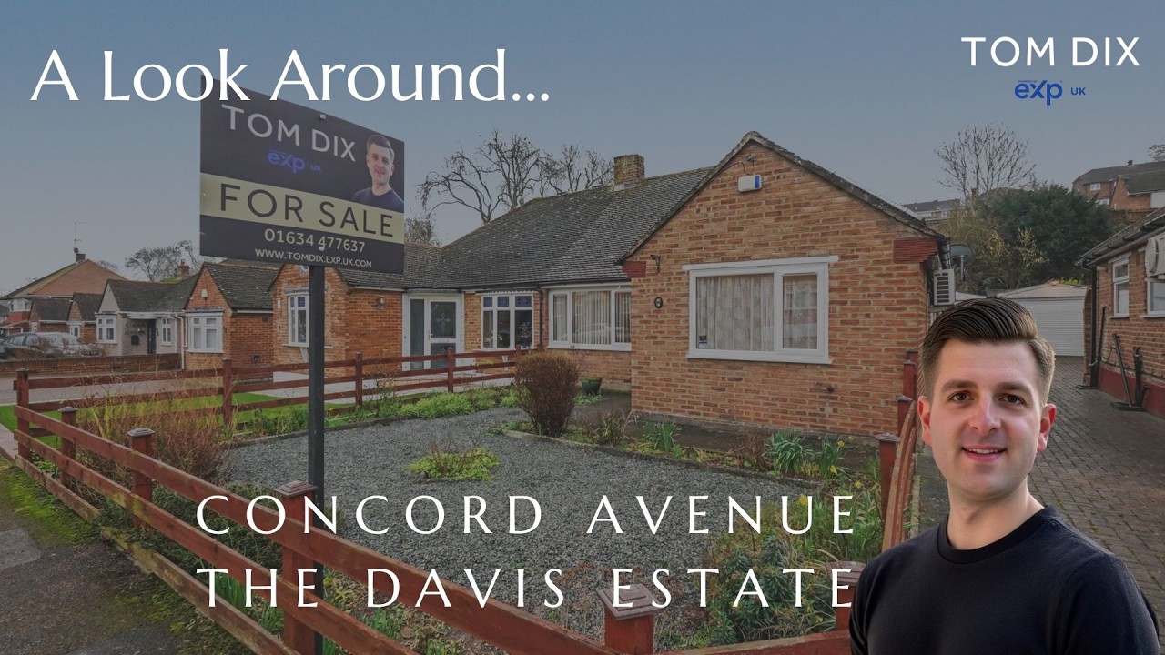 Bungalow for sale on the Davis Estate | No chain, conservatory | Tom Dix The Medway Estate Agent