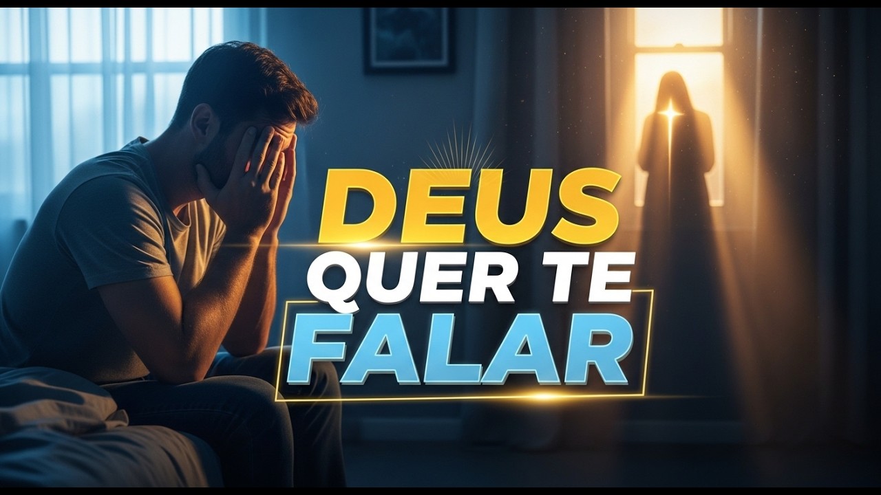 Se Você ACORDA CANSADO da Própria VIDA, DEUS Quer FALAR Com VOCÊ