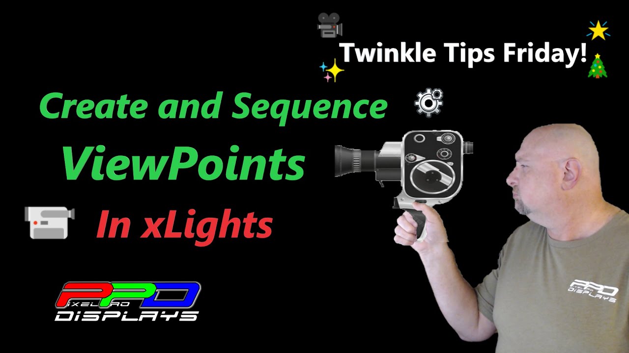 🎥Советы Twinkle в пятницу: виды камер в xLights! 🎥