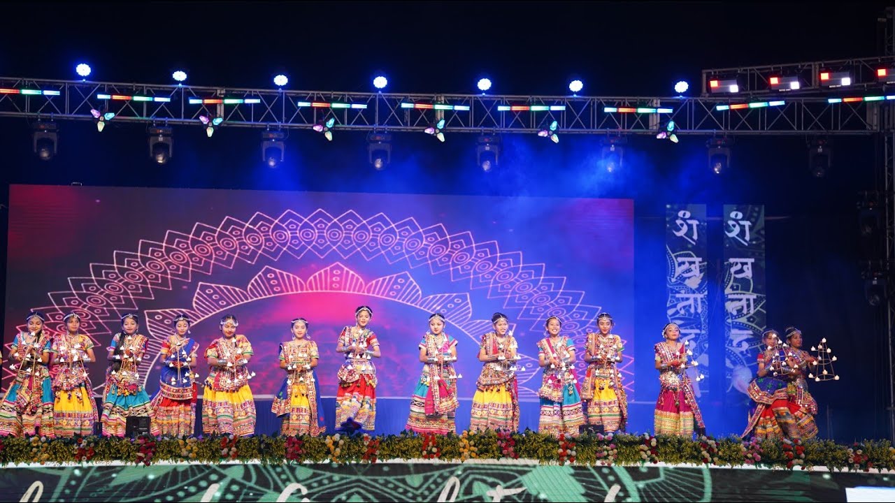 GARBA DANCE | SHANKHANAAD | RD PUBLIC SCHOOL MULTAI | ANNUAL FUNCTION 2024