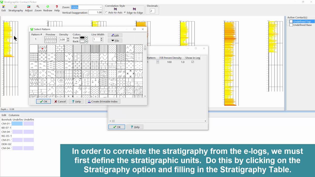 (RTR 3.1.6) Importing, Displaying & Modeling LAS Data Within RockWorks17