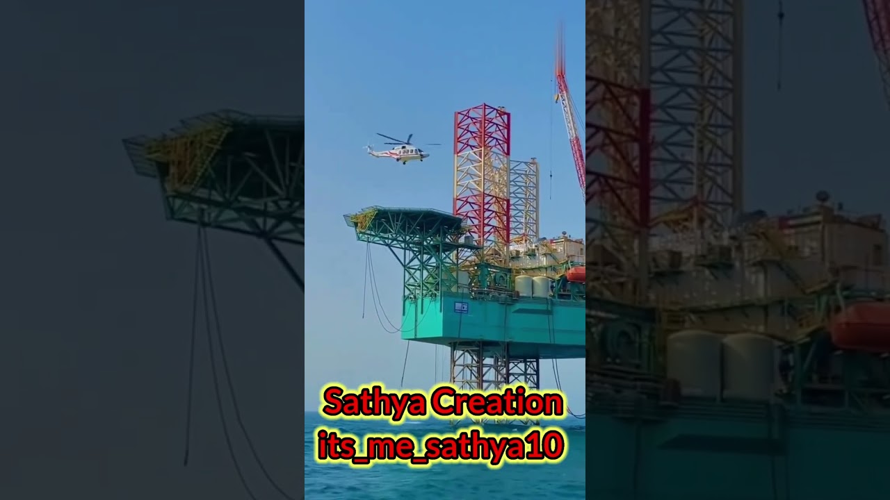 Amazing video/Oil&Gas/life in Drilling Rigs/Offshore/ helicopter/HSE Officer/Viral/Shorts/Trending