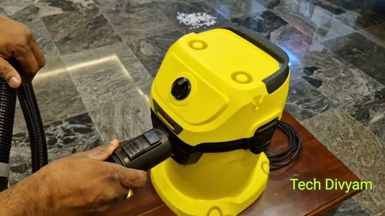 Karcher WD3 Vacuum Cleaner Wet and Dry Unboxing and Review