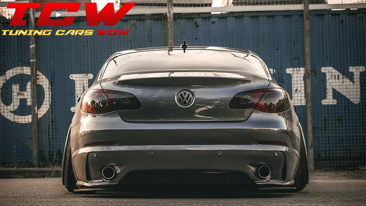 VW Passat CC Stanced on Ravize Rims Tuning Project by Krylov