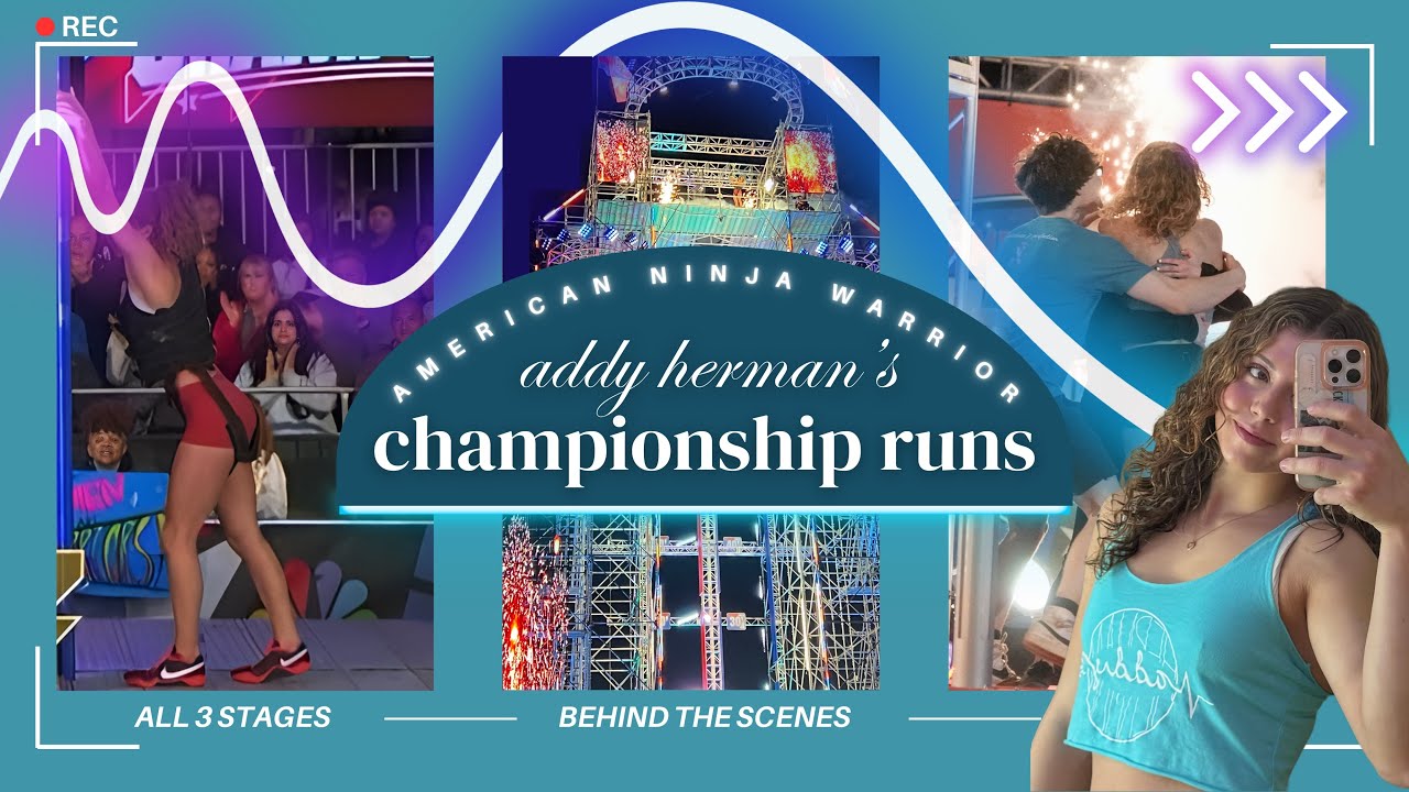 Behind the Scenes: becoming the 2024 women’s CHAMPION on NBC’s “American Ninja Warrior”