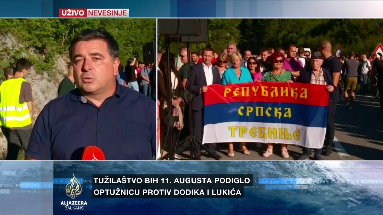 Protesti podrške Dodiku bez velikog odjeka u Hercegovini