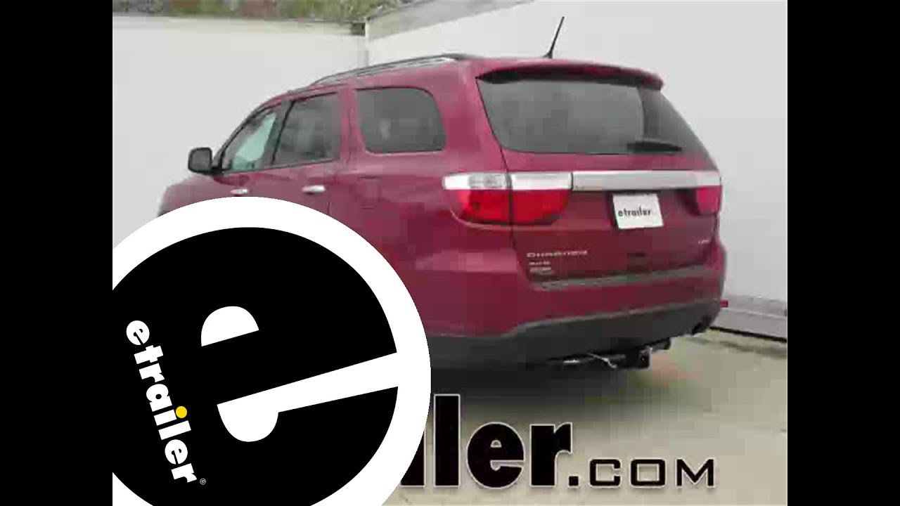 Set up: T-One Vehicle Wiring Harness with 4-Pole Flat Trailer Connector on a 2013 Dodge Durango