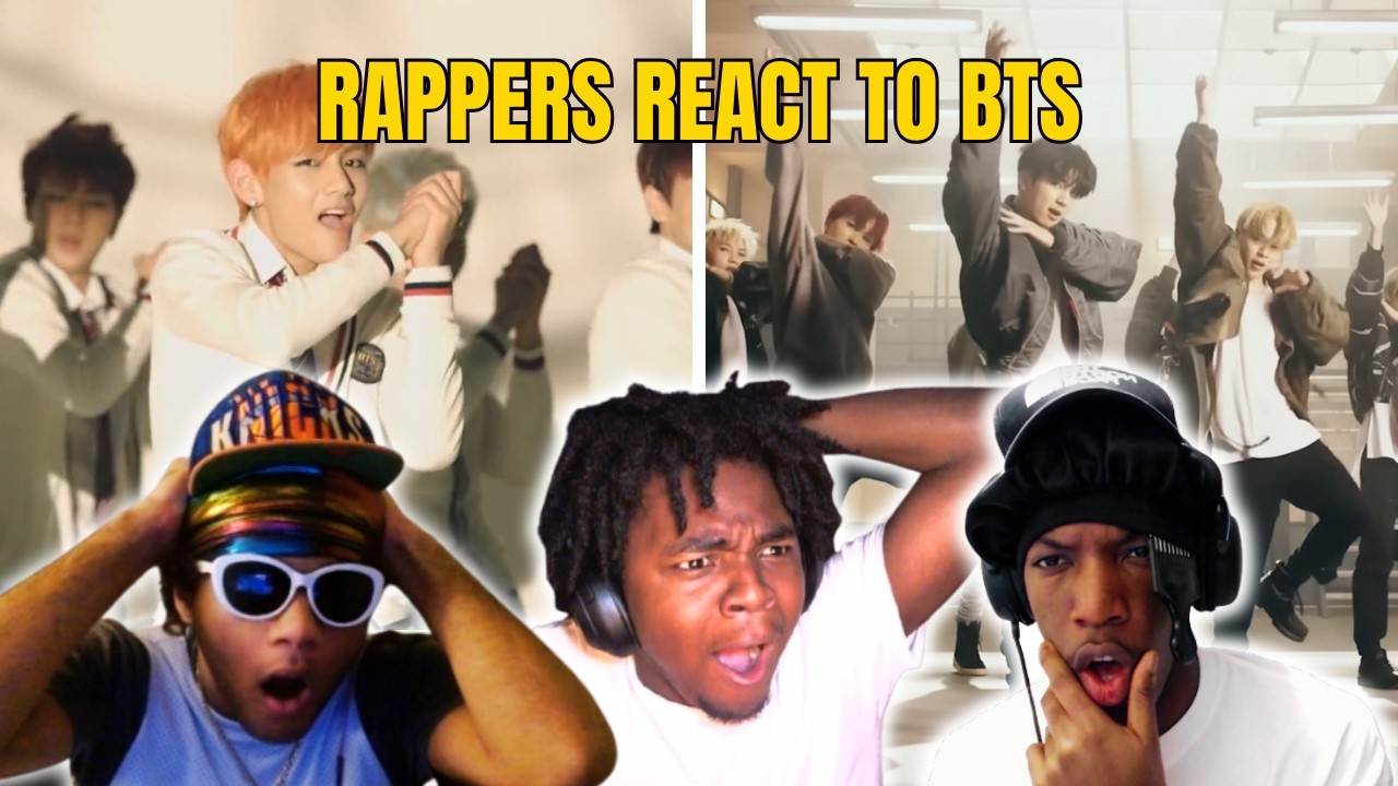 RAPPERS REACT TO BTS FOR THE FIRST TIME 