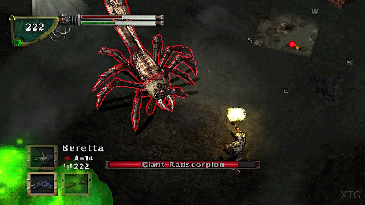 Fallout: Brotherhood of Steel PS2 Геймплей HD (PCSX2 v1.7.0)