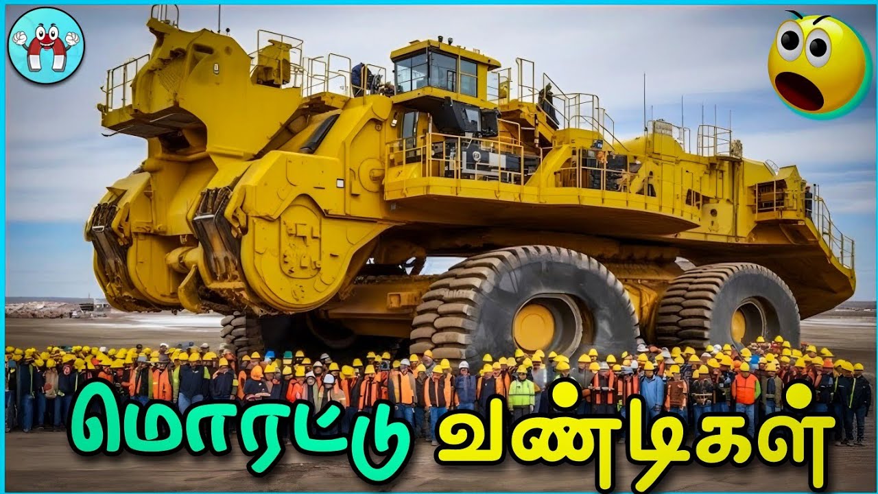 இதுவரை பார்க்காத மிகப்பெரிய வண்டிகள் | Biggest Vehicles | The Magnet Facts