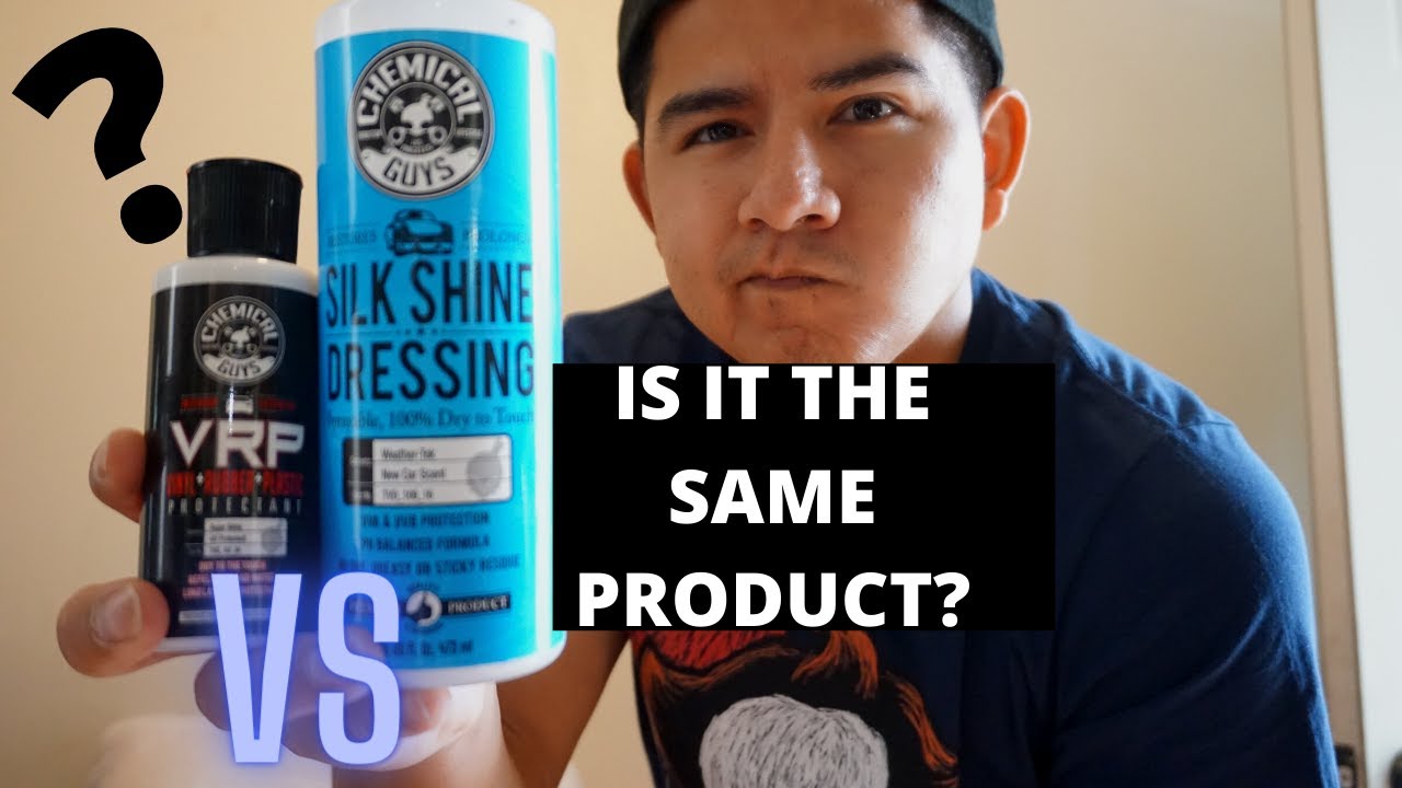 CHEMICAL GUYS VRP REVIEW VS SILK SHINE DRESSING