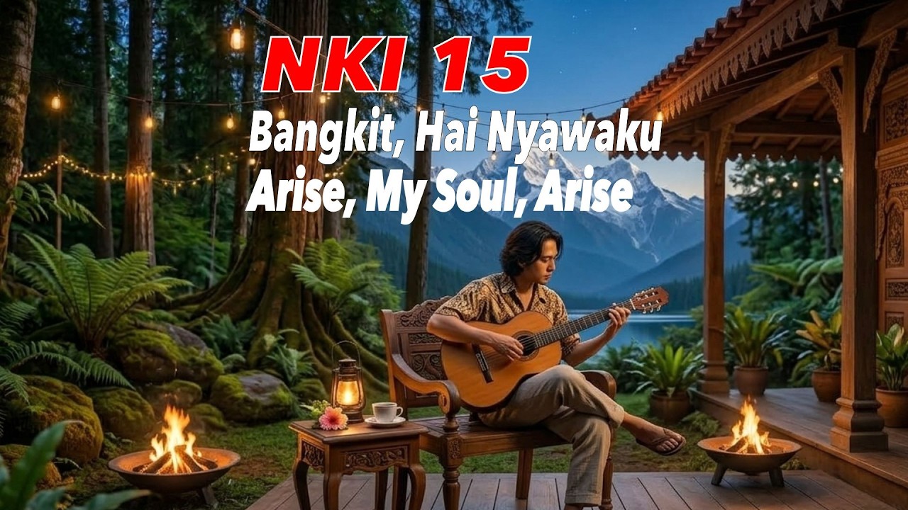 NKI 15 Bangkit, Hai Nyawaku-Arise, My Soul, Arise- Nyanyian Kemenangan Iman #worshipmusic