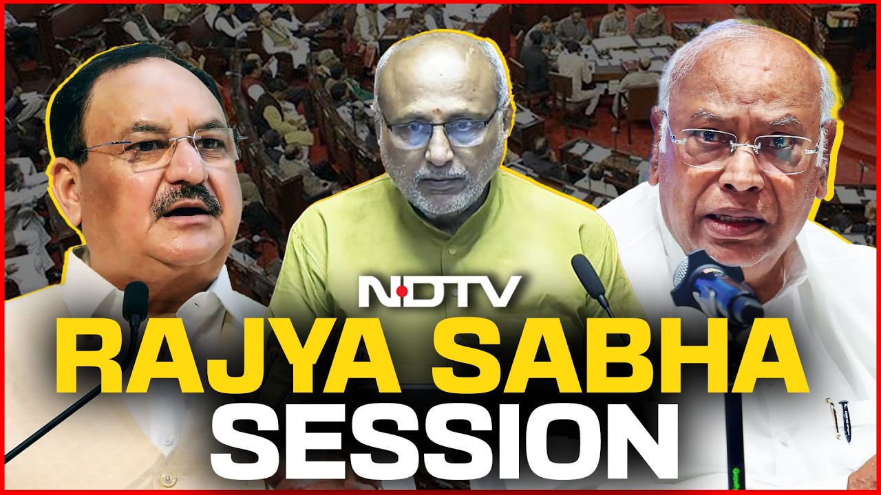 Parliament Session LIVE | Budget Session 2.0 LIVE | Rajya Sabha LIVE | JP Nadda | Mallikarjun Kharge