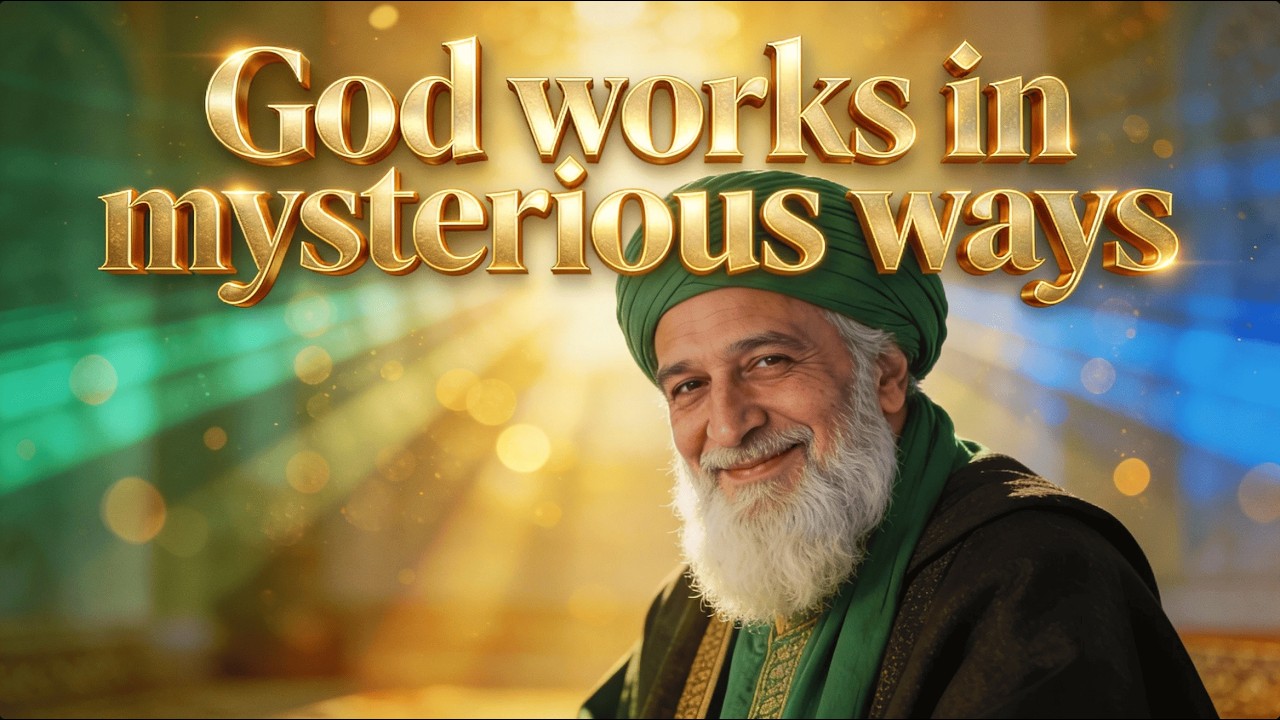 “God works in mysterious ways.” @muhammadanway #Islam #allah