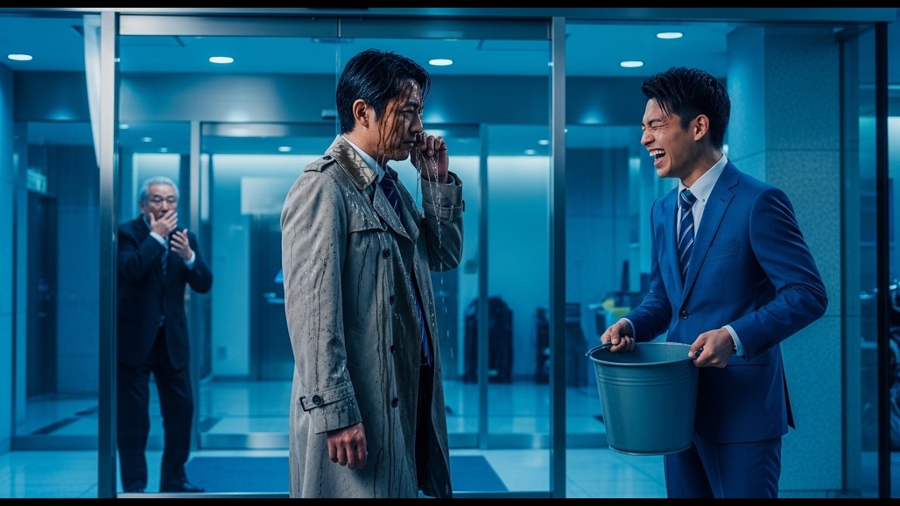 俺に汚水をかけ「俺に従えｗ」と笑う新入社員➡実は俺が海外本社の頭取。翌日、出勤した副頭取が顔面蒼白にｗ #スカッとする話
