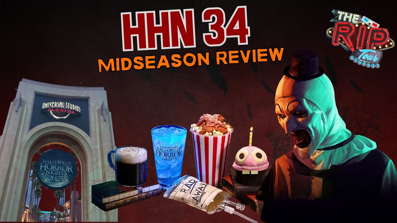 Our HHN34 Mid-Season Review: Overall Thoughts on HHN 2025 | The RIP Tour Podcast