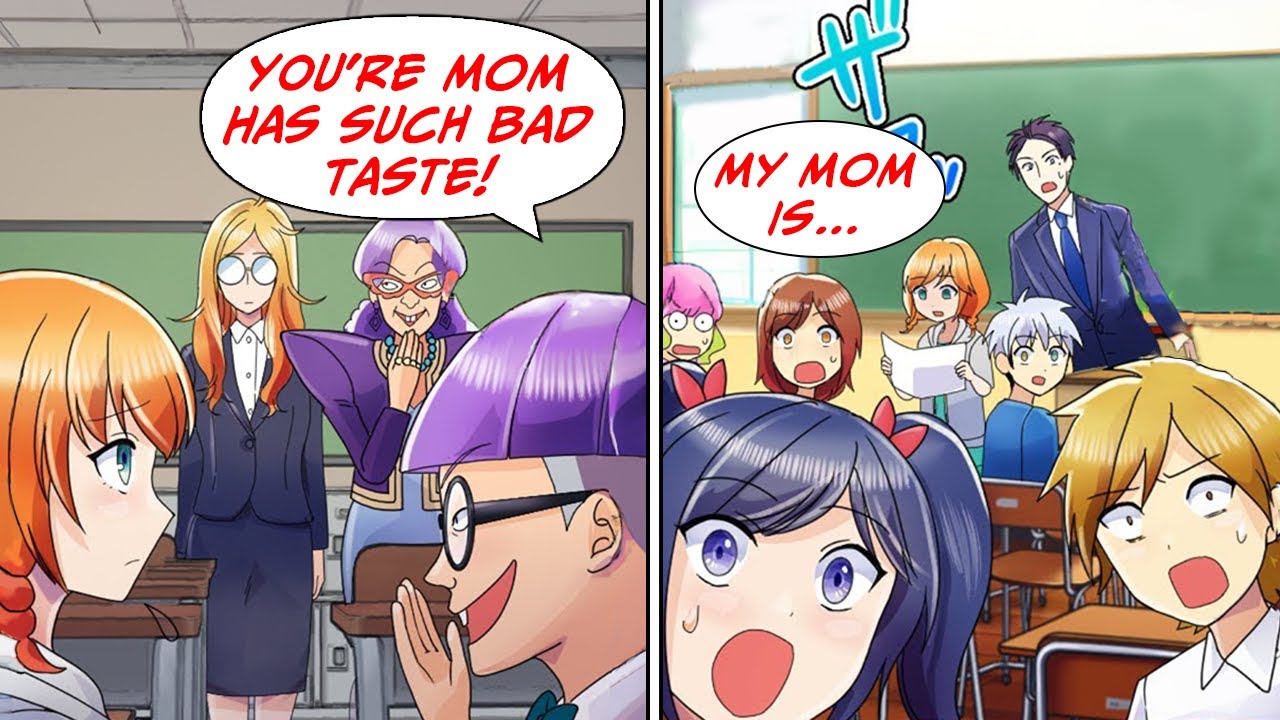Mother and son make fun of my mom for being plain, but they find out the truth and... [Manga Dub]