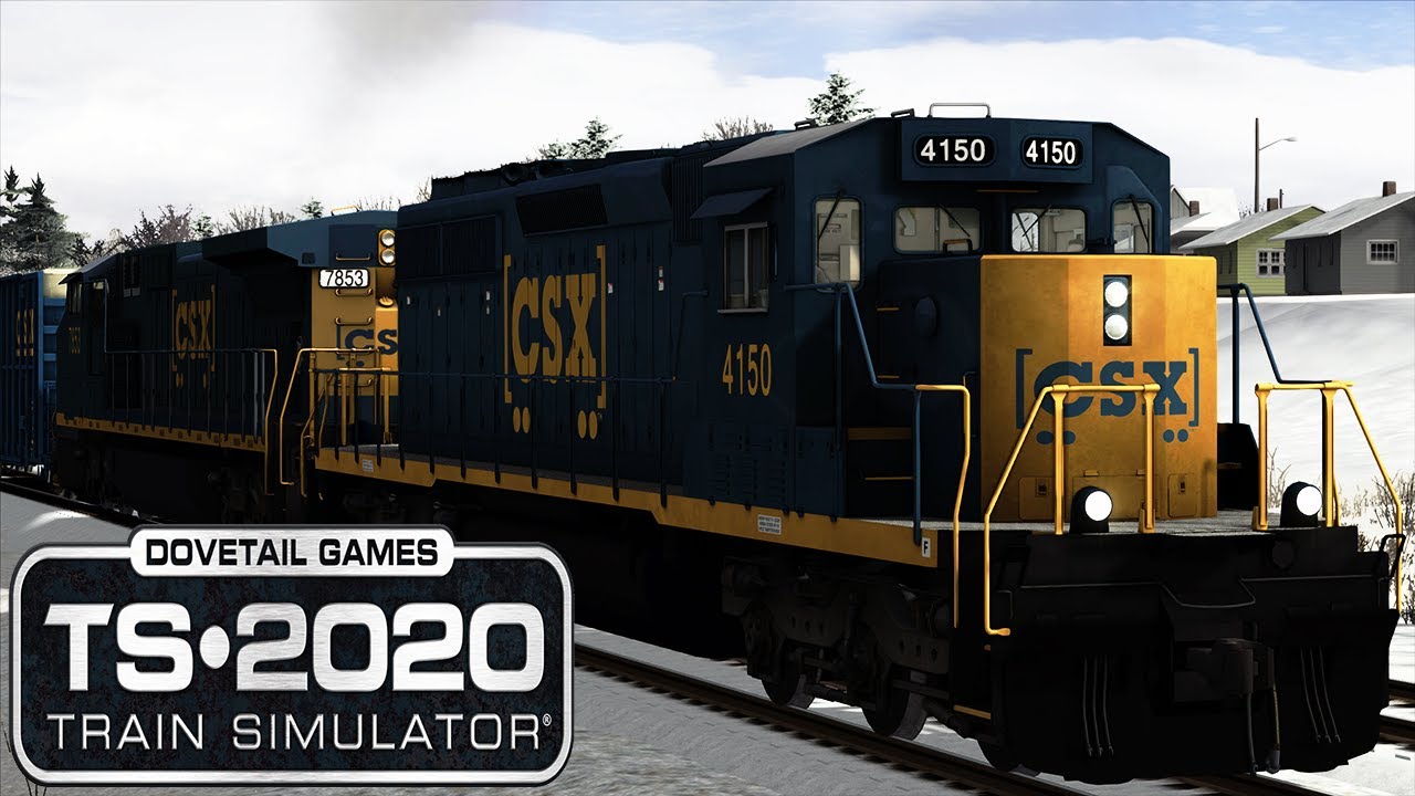 Train Simulator 2020 — Нью-Йорк, Нью-Хейвен — CSX SD40-3